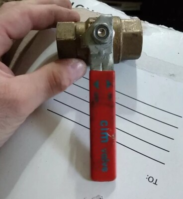 Cim Valve On & Off 3/4  DN20 1/2'' Fitting Manual Ball Valve 150WSP 600WOG
