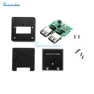 5V3A Dual USB Solar Panel Mobile Power Supply Smart Voltage Controller Regulator