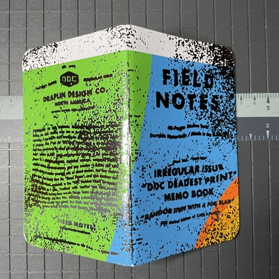 Field Notes Deadest Prints LOT - Fine Firmament x 1, Sun Kingdom Teal/Gold x 2