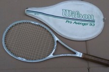 Wilson Pro Avenger Mid 93 Graphite Tennis Racquet Grip Size 4 3/8 with Cover