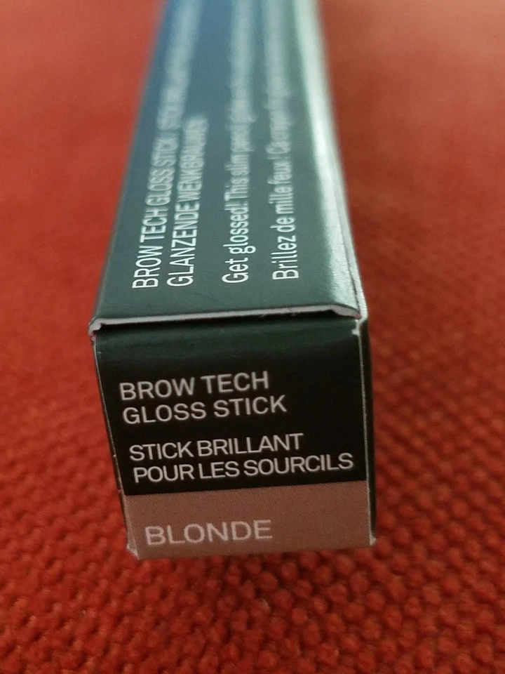 SMASHBOX BROW TECH GLOSS STICK WITH SPOOLIE - BLONDE - NEW -BOXED 100% AUTHENT - Image 3 of 3