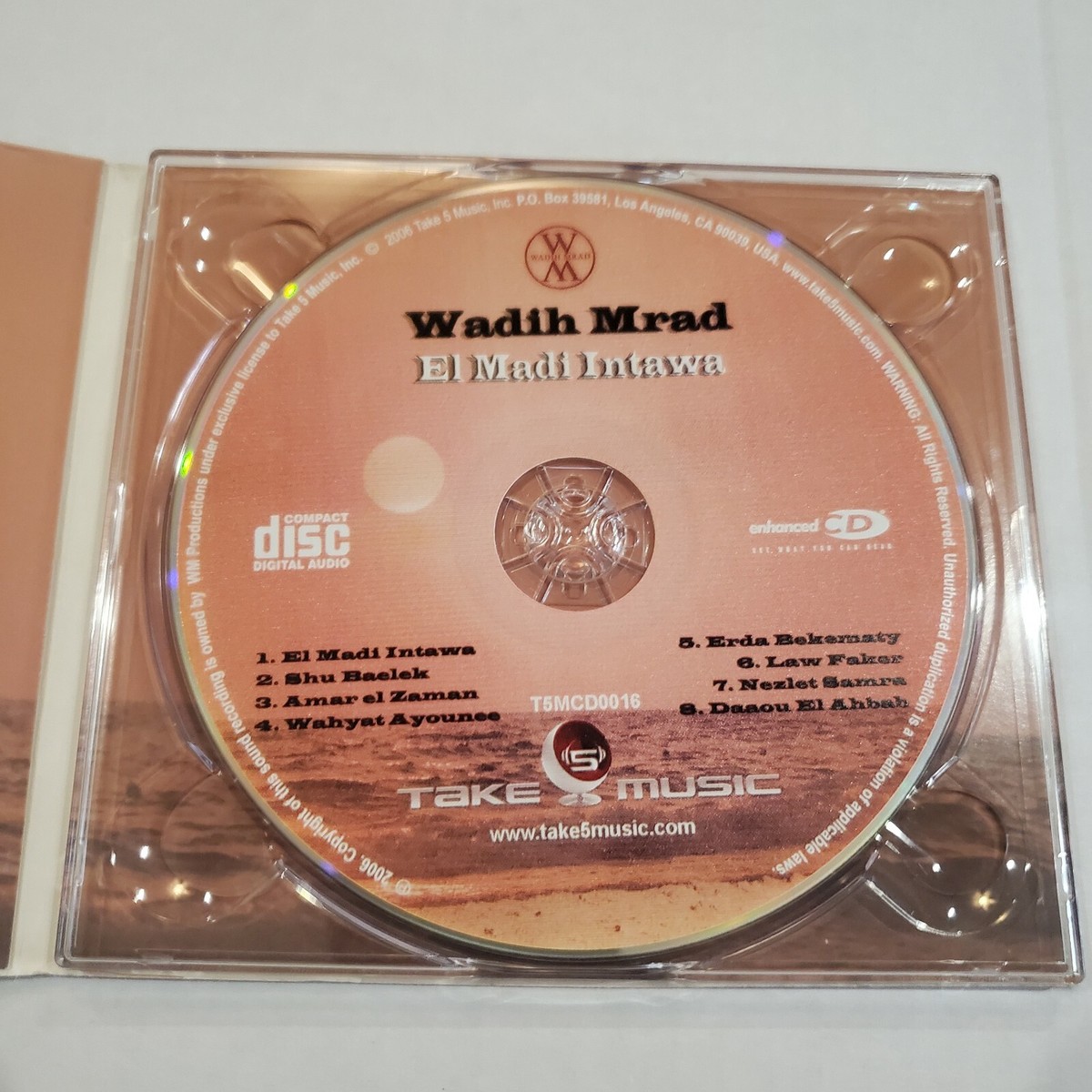 Wadih Mrad ~ El Madi Intawa ~ (CD NM) 2006 | eBay