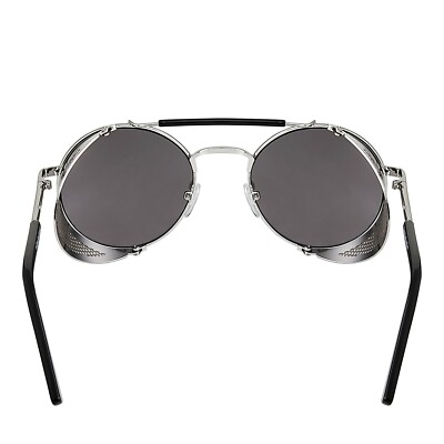 4sold Loupe Steampunk Black Cyber Goggles Rave Goth Vintage Victorian Like Sunglasses