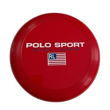 Vintage 90  s Polo Sport Ralph Lauren Red Frisbee