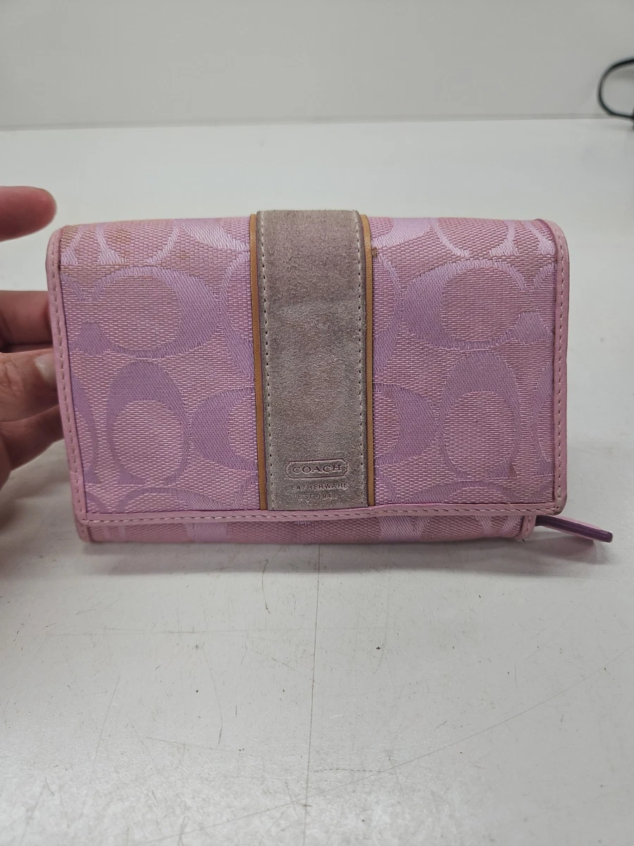 Coach Pink Wallets for Women with Vintage for sale - eBay