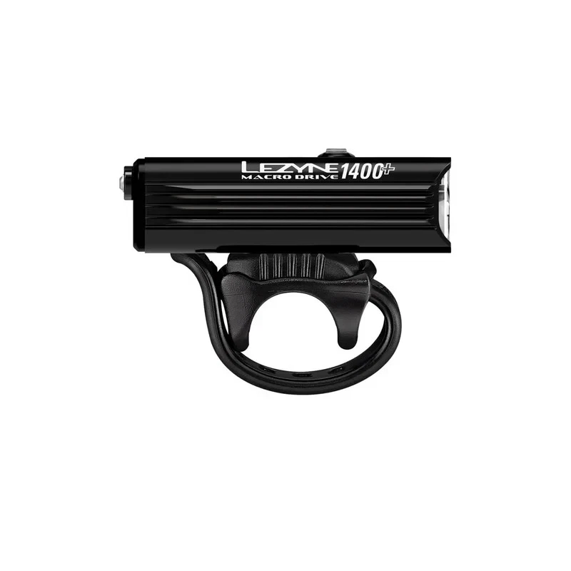 LEZYNE Macro Drive 1400+ Front Satin Black Bicycle Light (1-LED-4-V737) - Image 2 of 4