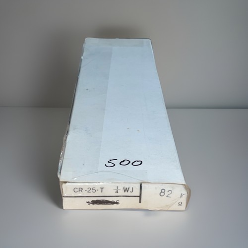 500 Stück - 82kΩ 5% - CR-25-T Kohlemasse 82K Widerstände - OVP NOS - Picture 3 of 3