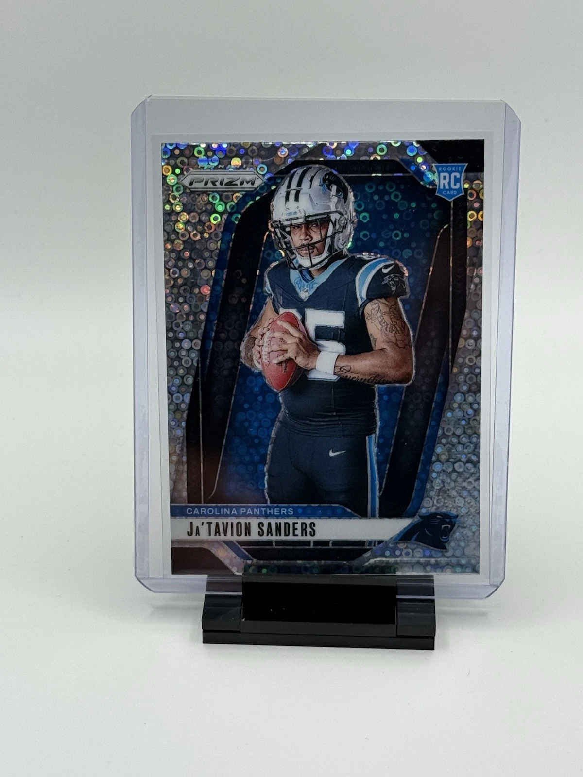 2024 Panini Prizm - Rookie Variations Ja'Tavion Sanders #16 No Huddle Prizm (RC)