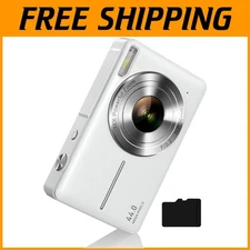 Portable 44MP Digital Camera for Kids - Gift for Boys Girls