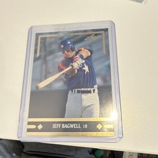 Leaf - 1991 Gold Leaf Rookies Jeff Bagwell (Rookie) #BC14 Houston Astros Card