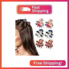 Cobahom Mini Hair Clips and Hair Claws for Women  Girls - Acrylic Jaw Clamps in