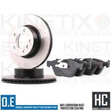 FÜR BMW 1/3ER E81 E82 E88 E90 E91 E92 Z4 E89 BREMSSCHEIBEN BELÄGE VORNE 300mm