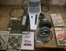 XBOX 360 Complete With 6 Great Games, Controller, AV Cable And Power Supply.  