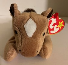 1995 Ty Beanie Babies - Derby the Horse - Stuffed Animal Toy New with Tags