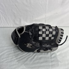 Easton EKP9500 Youth Kids Baseball T-Ball Glove 9.5  Z-Flex Black and grey