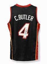 Caron Butler Autographed Miami Heat Jersey Beckett Authenticated