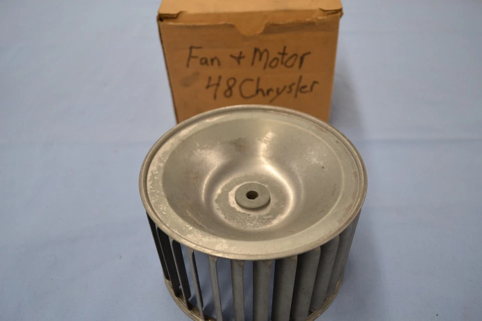 Chrysler 1948 calentador ventilador y motor Foto 4 de 4