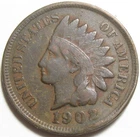 1902 Indian Head Cent - #11444-38