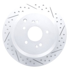 For Hyundai Veracruz 07-12 Dfc Drilled Slotted Rear Passenger Side Brake Rotor For Hyundai Veracruz 07-12 Dfc Drilled Slotted Rear Passenger Side Brake Rotor