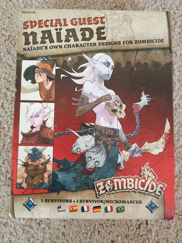 Zombicide Black Plague Special Guest NAIADE Kickstarter GUF010 2015