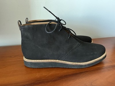 Women Clarks Atticus Limit Chukka Desert Boots Black Nubuck  display picture 1