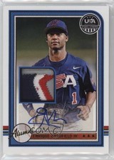 2025 Panini Stars and Stripes Prime 16/25 Enrique Bradfield Jr #USA-EB Auto 0j81