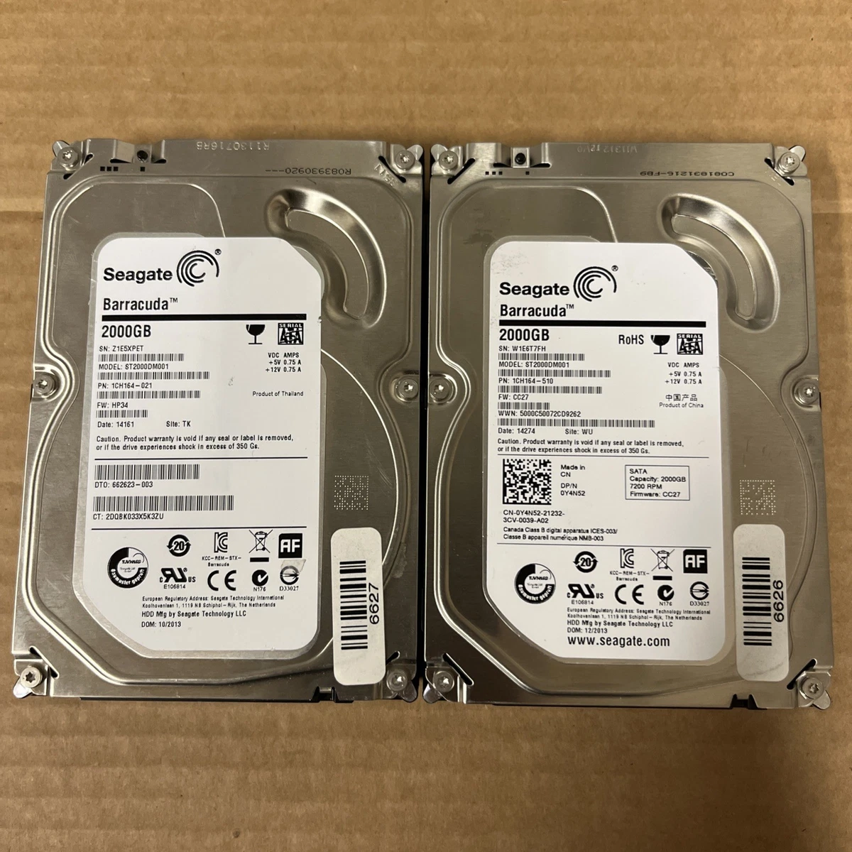 Seagate Barracuda St2000dm001 2tb for sale | eBay