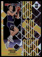 2022-23 Hoops Christian Braun #18 We Got Next Holo