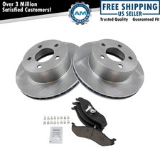 Front Ceramic Brake Pad & 2 Rotors Set Kit for Grand Cherokee Wrangler