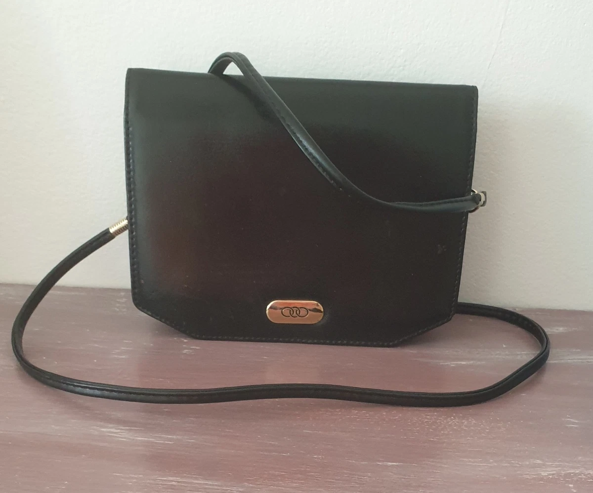POURCHET sac à main bandoulière cuir TBEG vintage bag authentique | eBay