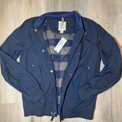 Timberland Men's Mount Webster Waterproof Dark Navy Bomber Jacket - discounted