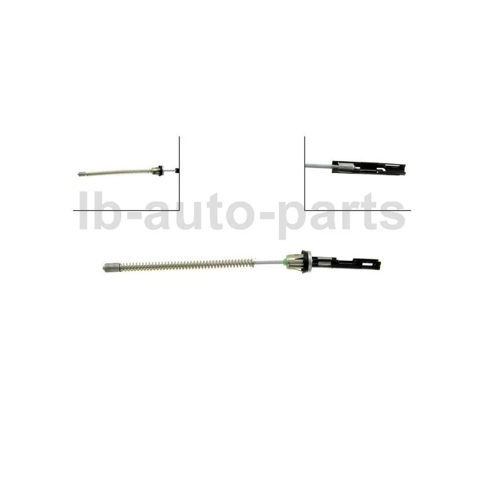 Cable de freno de estacionamiento trasero 2x Dorman 2,3 L Ford Focus 2004 2005 2006 2007 Foto 4 de 4