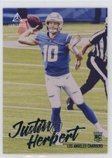 2020 Panini Chronicles Luminance Update Rookies Teal Justin Herbert #203 14tz