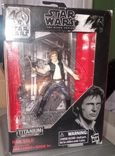 Star Wars Black Series Titanium 40th Anniversary Han Solo Action Figure