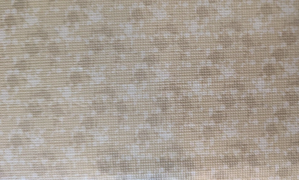 Kmart Essential Home Square Tablecloth Small Diamond Tan 52" x 52" New Vintage - Image 2 of 4