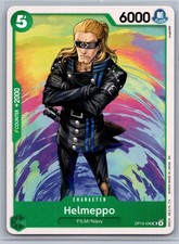 2025 One Piece Helmeppo OP13-036 Uncommon Carrying On His Will NM