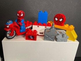 Lego Duplo Spider-Man Lot 10607 Bike and 10608 Spider Truck Adventure Incomplete
