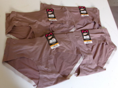 4 Maidenform Comfort Devotion Hipsters Size 5 Brown