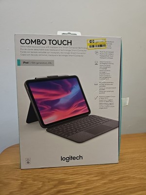 Logitech Combo Touch for iPad 10th Gen and A16 -Oxford Gray