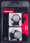 Ruger M77 30mm High Blued Scope Rings - 5B30/6B30 Fit Objective to 52mm - 90407