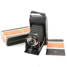 Original Agfa PB-20 Readyset Folding Camera w/ Box  Manual NOS Vintage