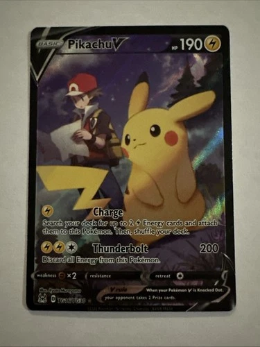 New ListingPokemon TCG Pikachu V Alt Art Tg16/tg30 Near Mint 2022
