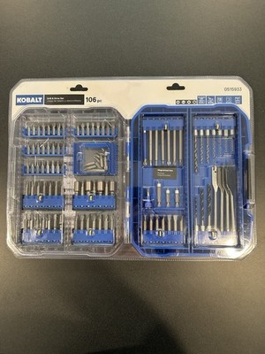 Kobalt 106 Pc Drill And Drive Set - Brabd New