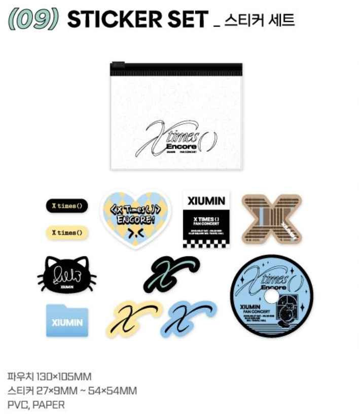 EXO - XIUMIN FAN CONCERT X Times ( ) ENCORE OFFICIAL MD