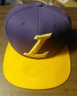 Mitchell & Ness LA Lakers  Two Tone Snapback Hat NEW — photo 1