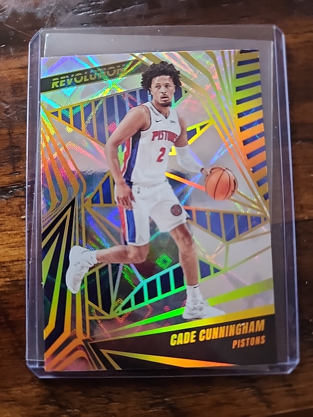 2023-24 Panini Revolution Cade Cunningham  #18 Galactic CASE HIT