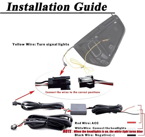 For NISSAN KICKS 2021-2022 LED Daytime Running Lights Front Bumper Fog Lamp - Foto 4 di 5
