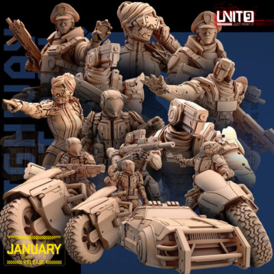 UNIT9 Januar 2024 Release - RAID44 Highway Patrol 32mm