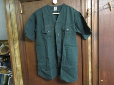 Explorer Scout V-Neck Short Sleeve Shirt, 1950-60's,    A414