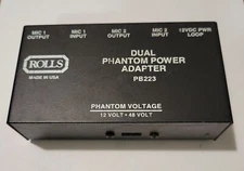 Rolls Dual Phantom Power Adapter PB223